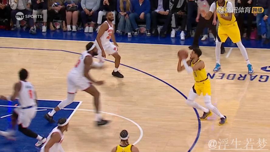 哈利伯顿三分命中引燃主场激情！